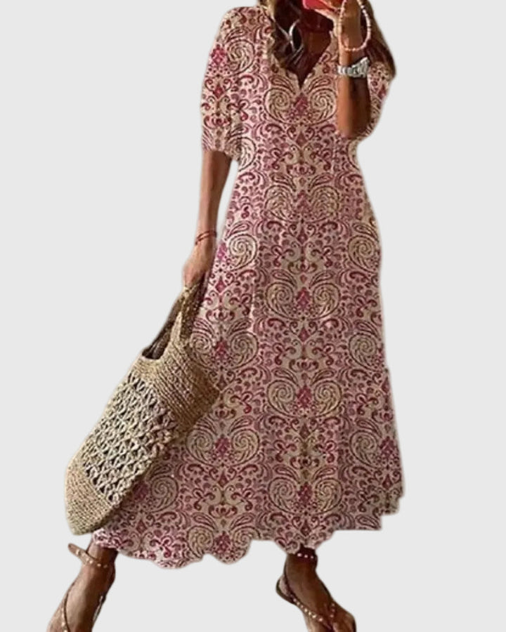 Amália | Vintage boho maxiruha nyárra