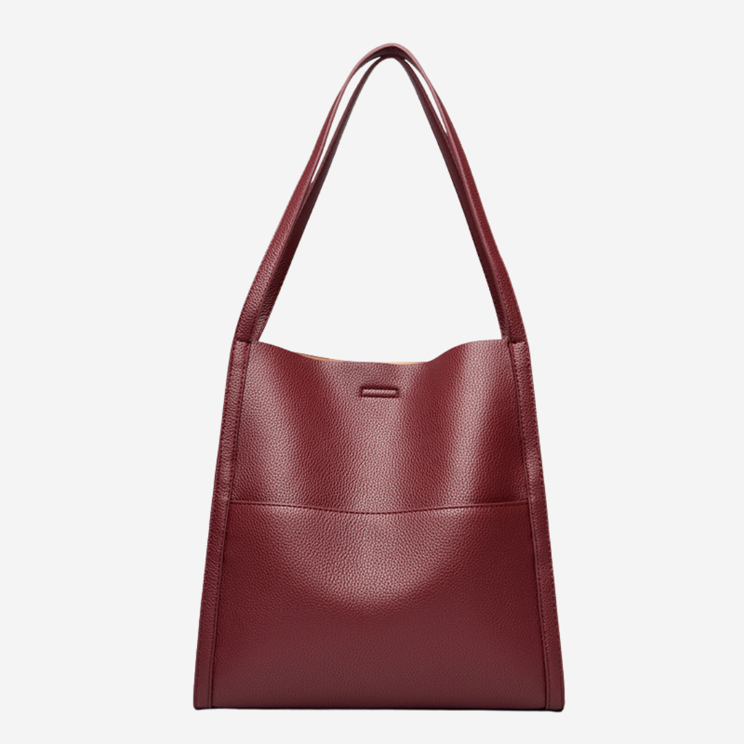 Ilona™ | Elegáns bőr válltáska
