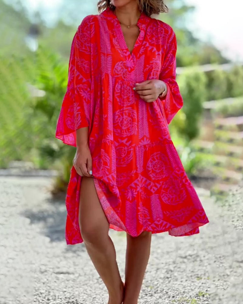 Judit | Elegáns boho sikk ruha