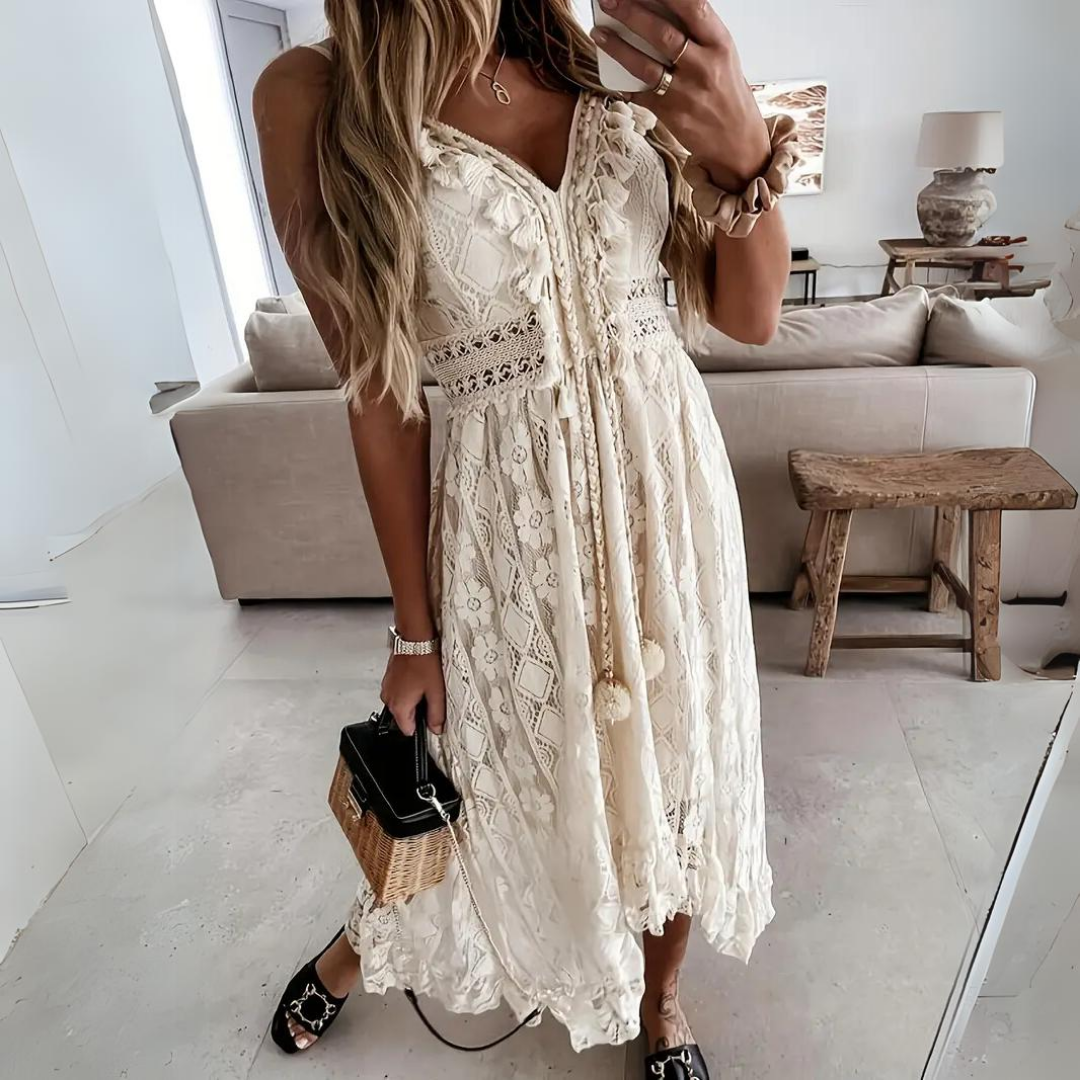 Rózsa | Elegáns boho ruha