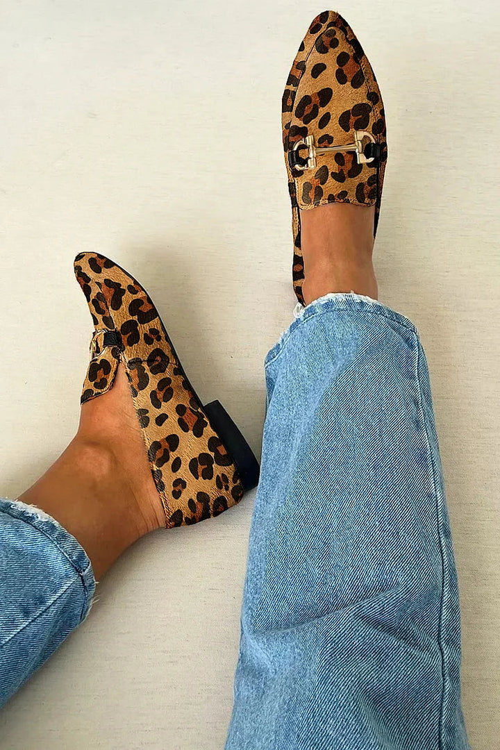 Gina | Elegáns leopárdmintás mokaszin