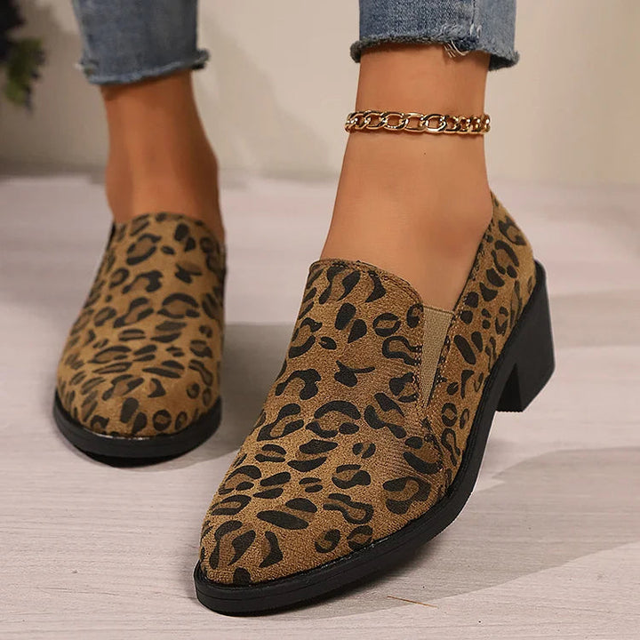 Angelika™ | Leopárdmintás mokaszin
