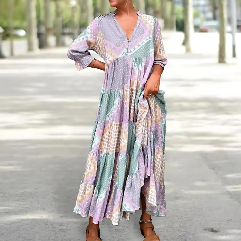 Florentina | Elegáns mintás ruha