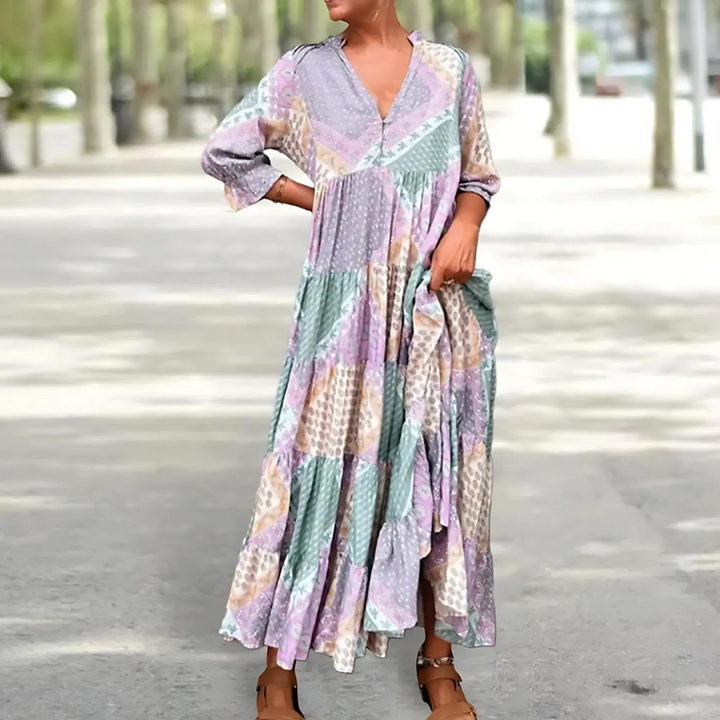 Florentina | Elegáns mintás ruha