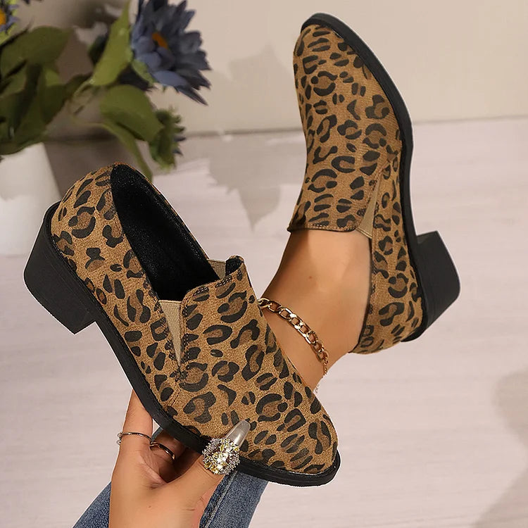 Angelika™ | Leopárdmintás mokaszin