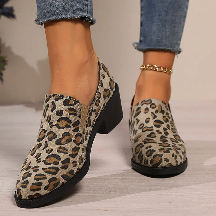 Angelika™ | Leopárdmintás mokaszin