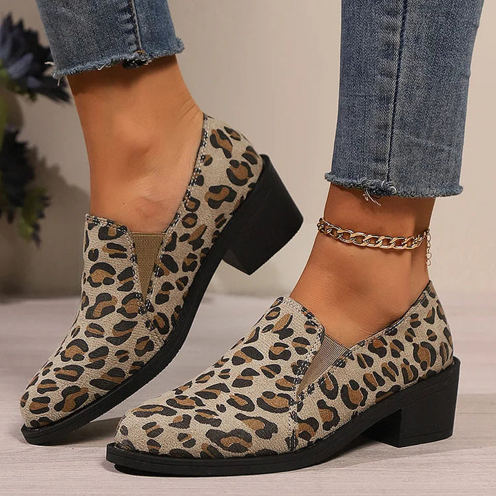 Angelika™ | Leopárdmintás mokaszin