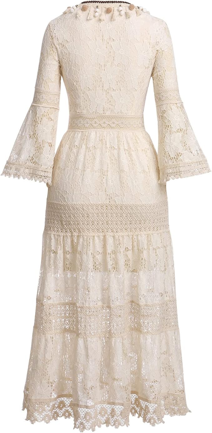 Ágnes | Csipkés boho ruha