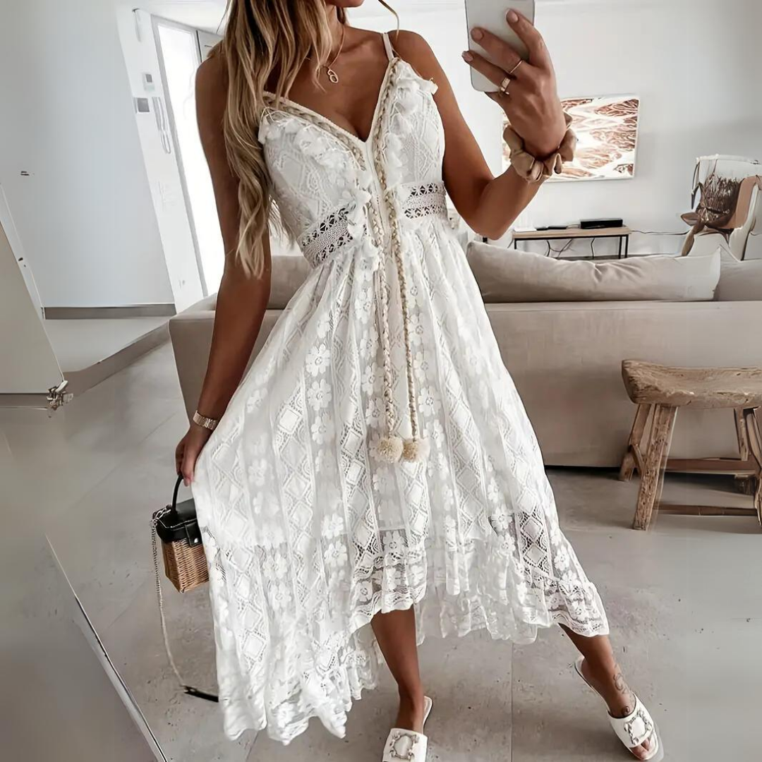 Rózsa | Elegáns boho ruha