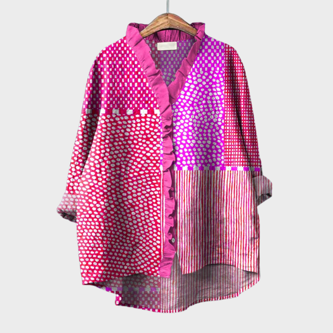 Kasszandra | Elegáns nyári blúz