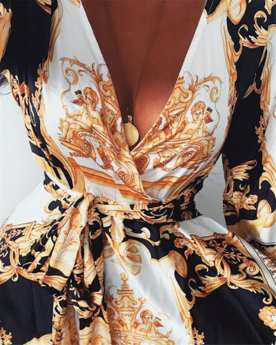 Fatima | Mintás boho ruha