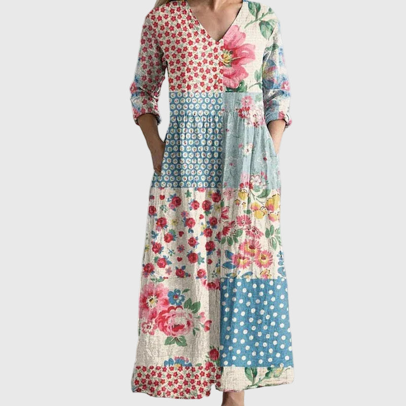 Zsóka | Elegánsan bájos maxiruha
