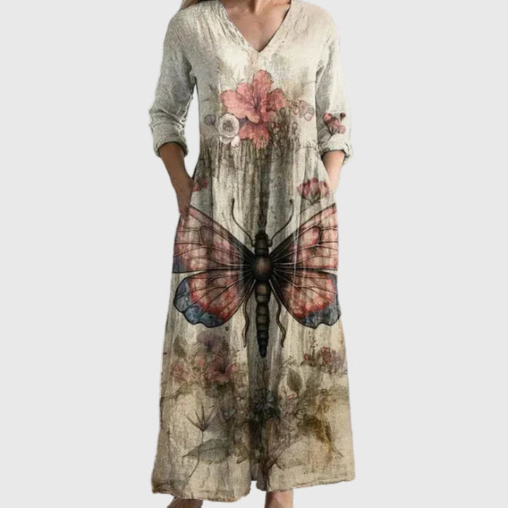 Zsóka | Elegánsan bájos maxiruha