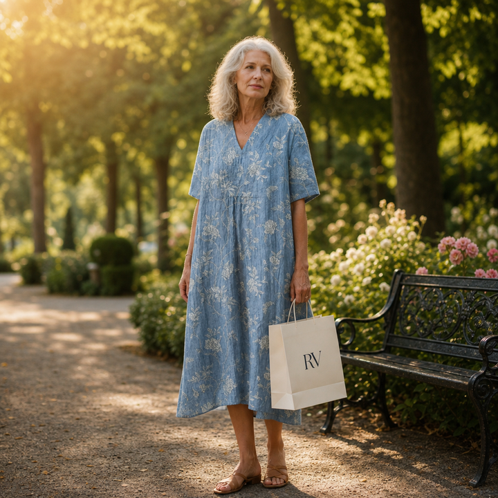 Geneviève - Laza Nyári Mintás Ruha