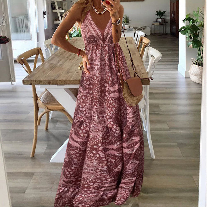 Györgyi | Ujjatlan boho ruha