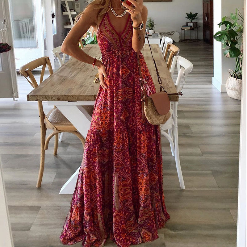 Györgyi | Ujjatlan boho ruha