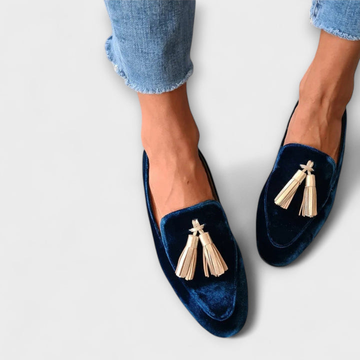 Klaudia™ | Vintage rojtos mokaszin