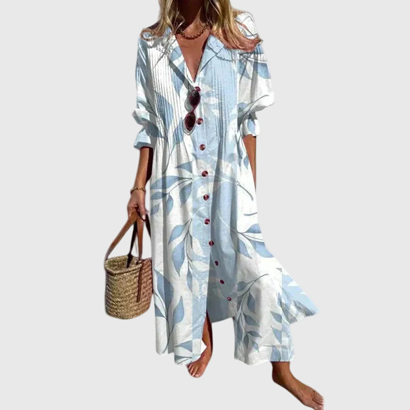 Zsóka | Elegáns boho stílusú maxiruha