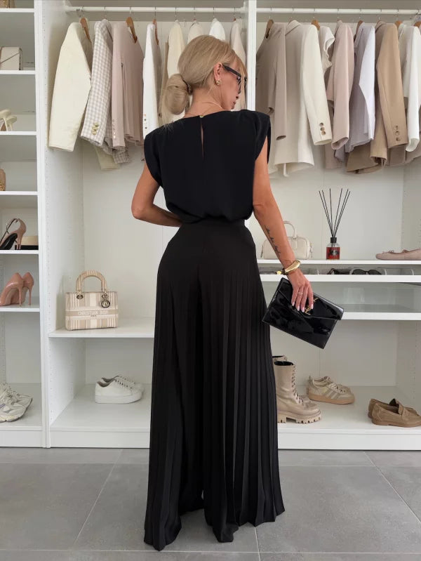 Margit | Elegáns pliszírozott szett