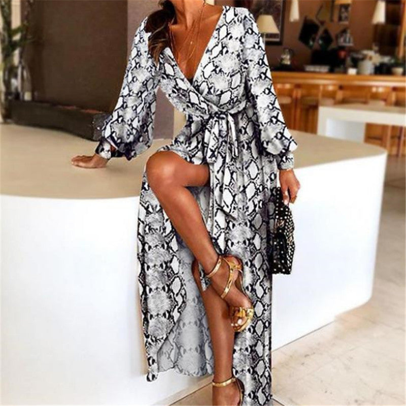 Fatima | Mintás boho ruha