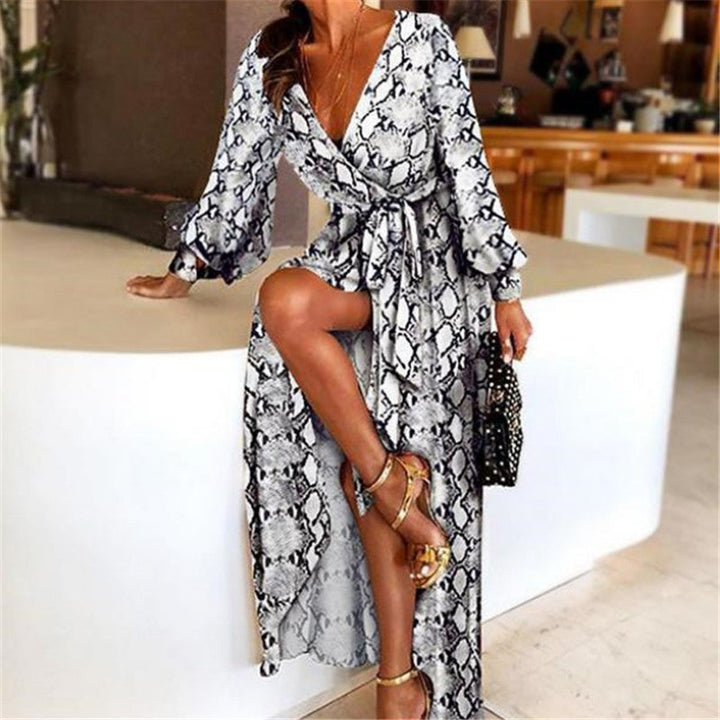 Fatima | Mintás boho ruha